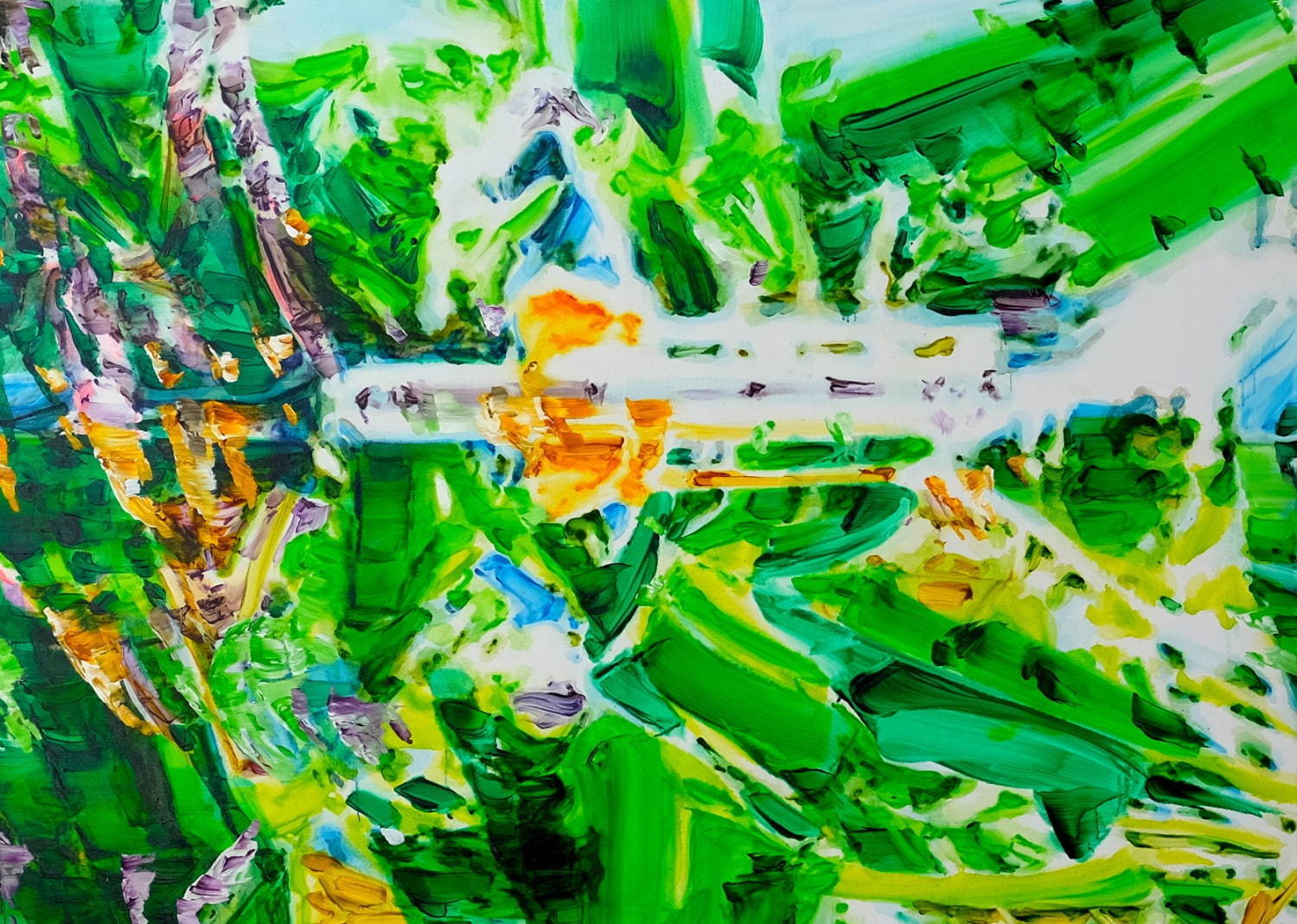蓮輪友子
《Van Aresenlaan 2018-1》Oil on canvas 135×185cm 2018
YIRI ARTS (台湾)