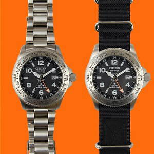シチズン×ポーターの限定ウォッチ“旅”がコンセプトの多機能腕時計