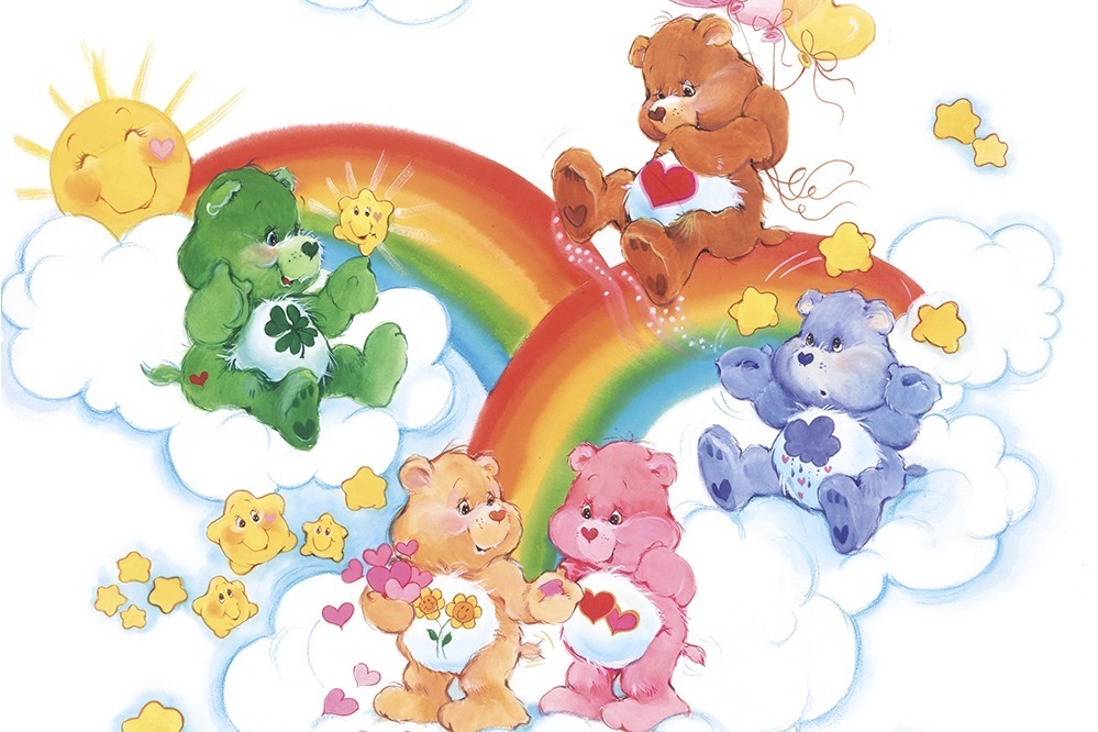 ケアベア(TM)展 メイン挿絵原画(1984年)
Care Bears(TM) and related trademarks: TM & (C) 2019 Those Characters From Cleveland, LLC