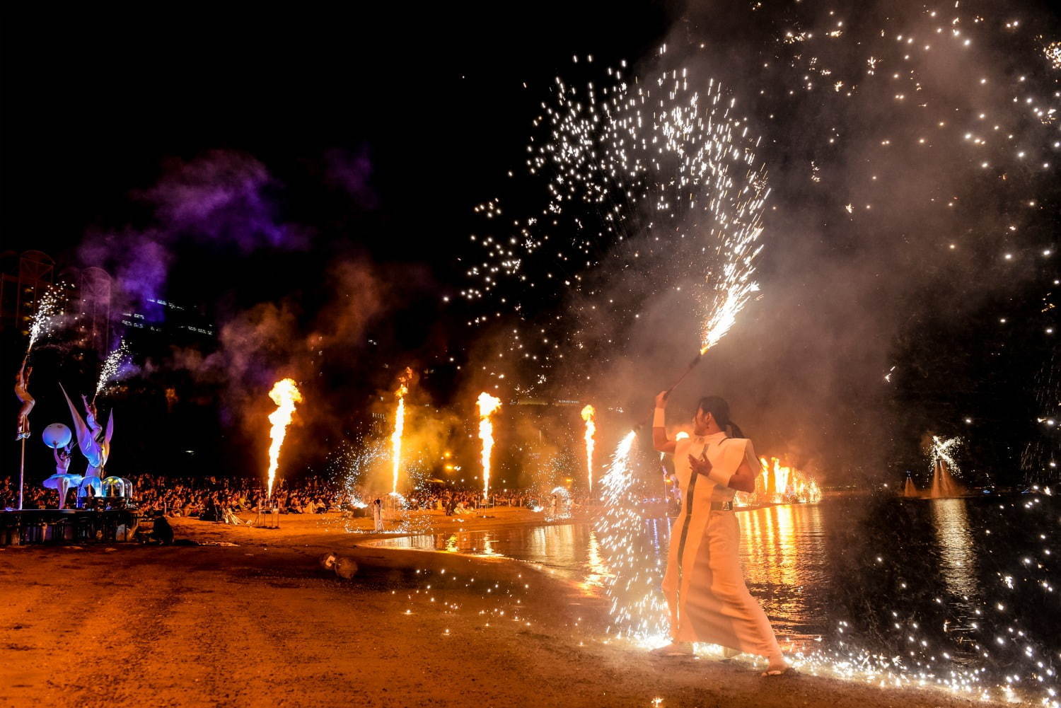 未来型花火「スターアイランド 2019」豊洲で開催、伝統×テクノロジーの花火エンターテイメント｜写真19
