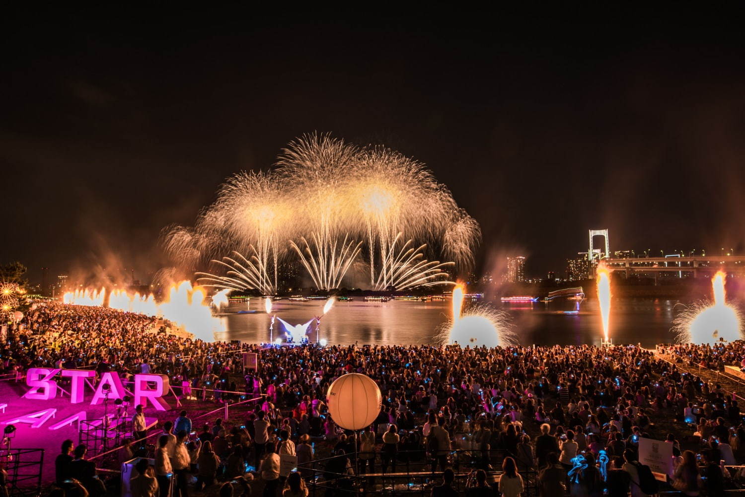 未来型花火「スターアイランド 2019」豊洲で開催、伝統×テクノロジーの花火エンターテイメント｜写真8