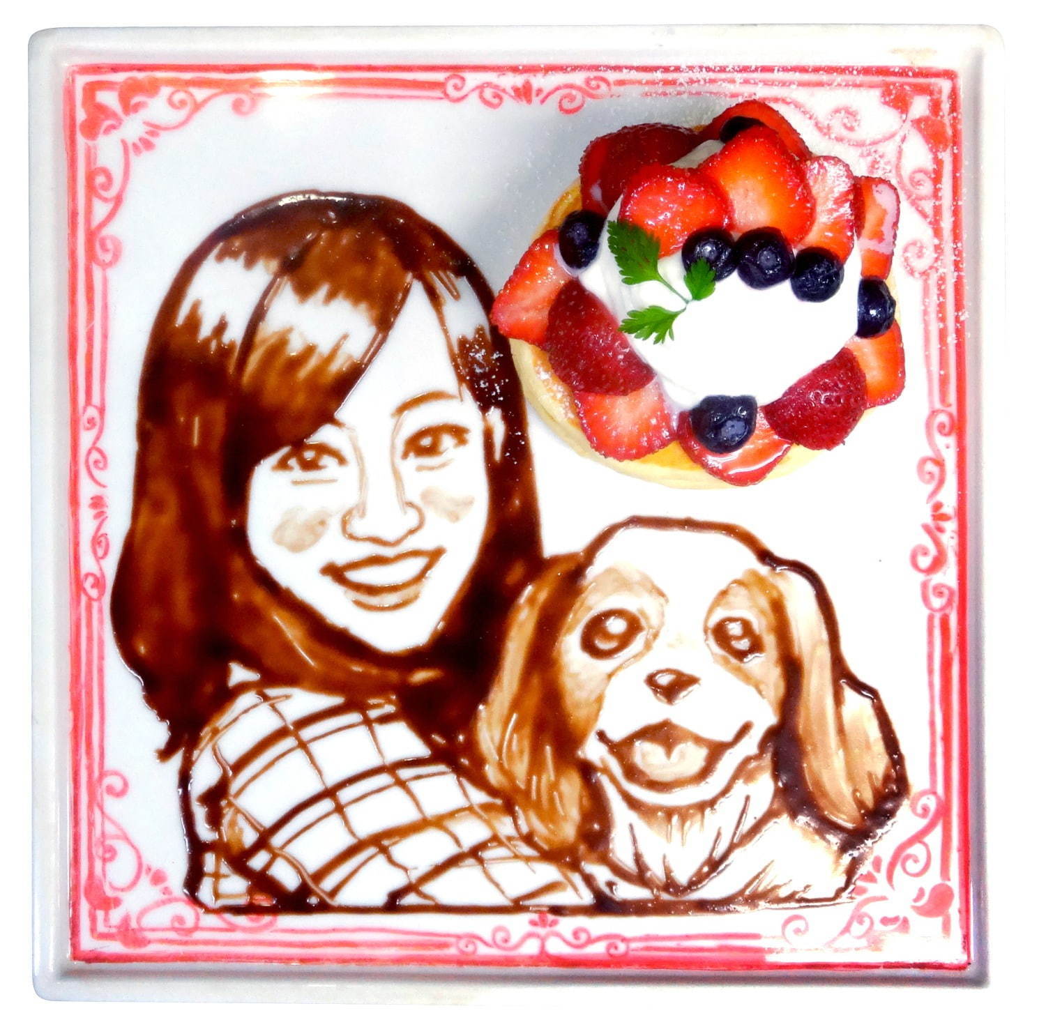 ピーチのバラを飾った“アート”なパンケーキ＆フレンチトースト、大阪・アートアンドスイーツ シカで｜写真10
