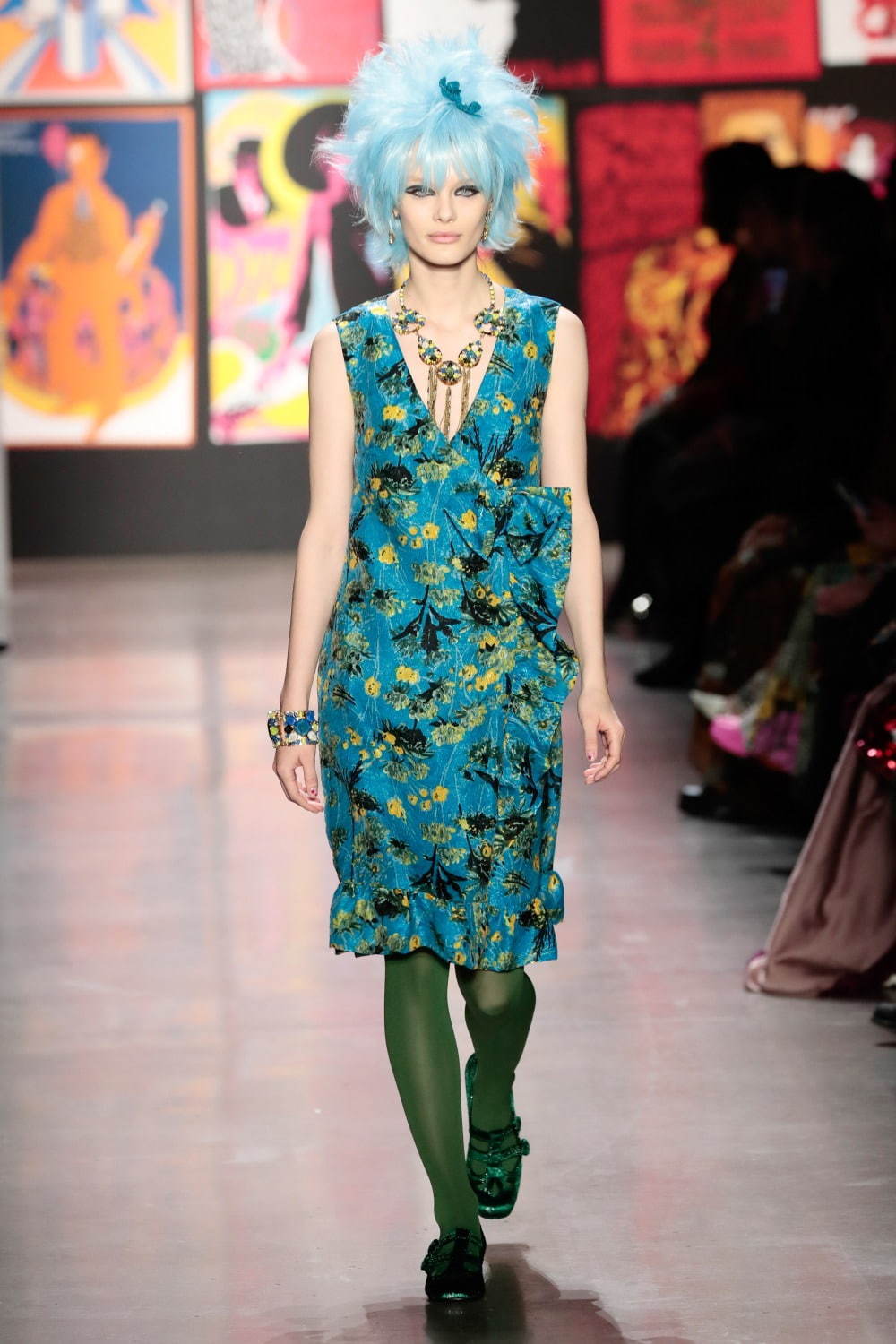 アナ スイ 19 年秋冬コレクション 60年代ポップアートから飛び出した楽し気な洋服 ファッションプレス
