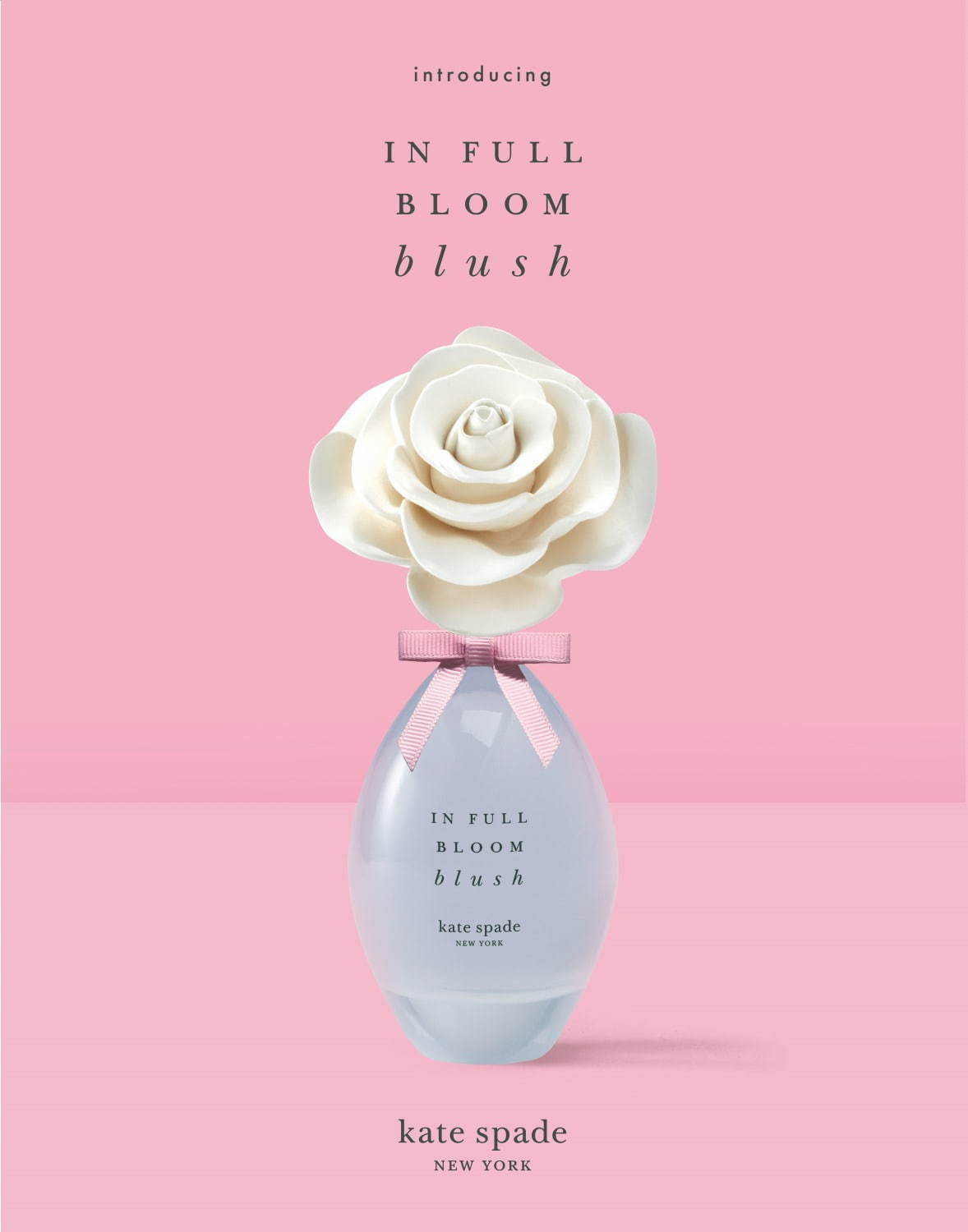 ケイト スペードの新香水 インフルブルーム ブラッシュ 夜明けの開花 イメージしたフローラルの香り ファッションプレス