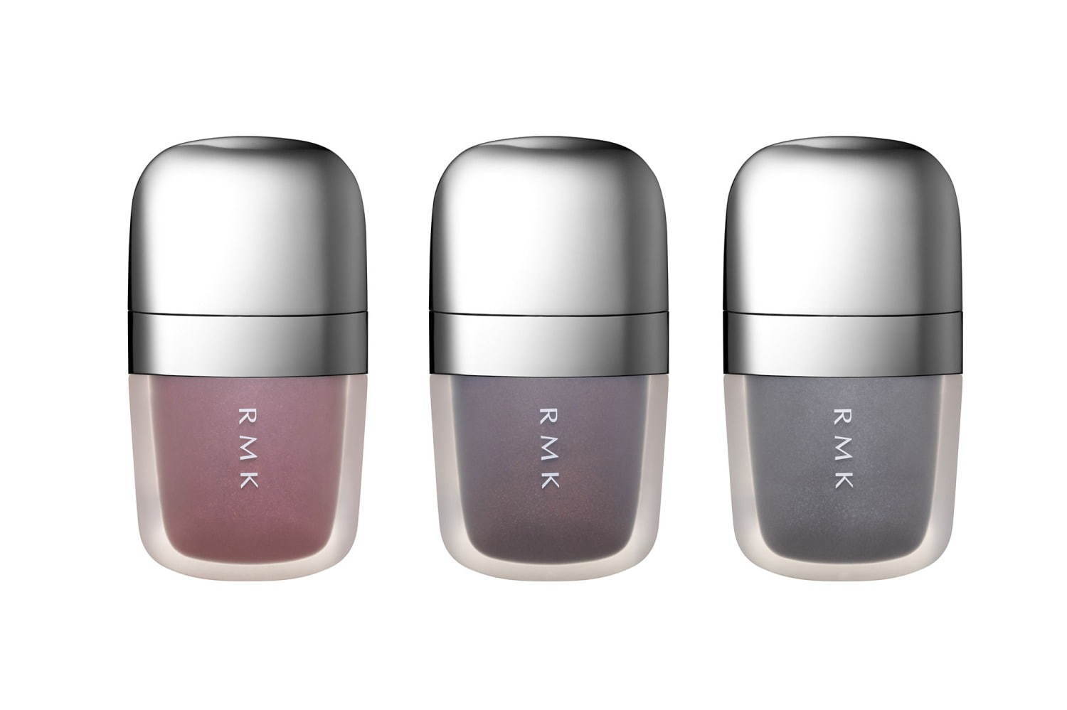 左から) RMK ストーンホイップアイズ 05、06、07 各3,500円+税<新製品>