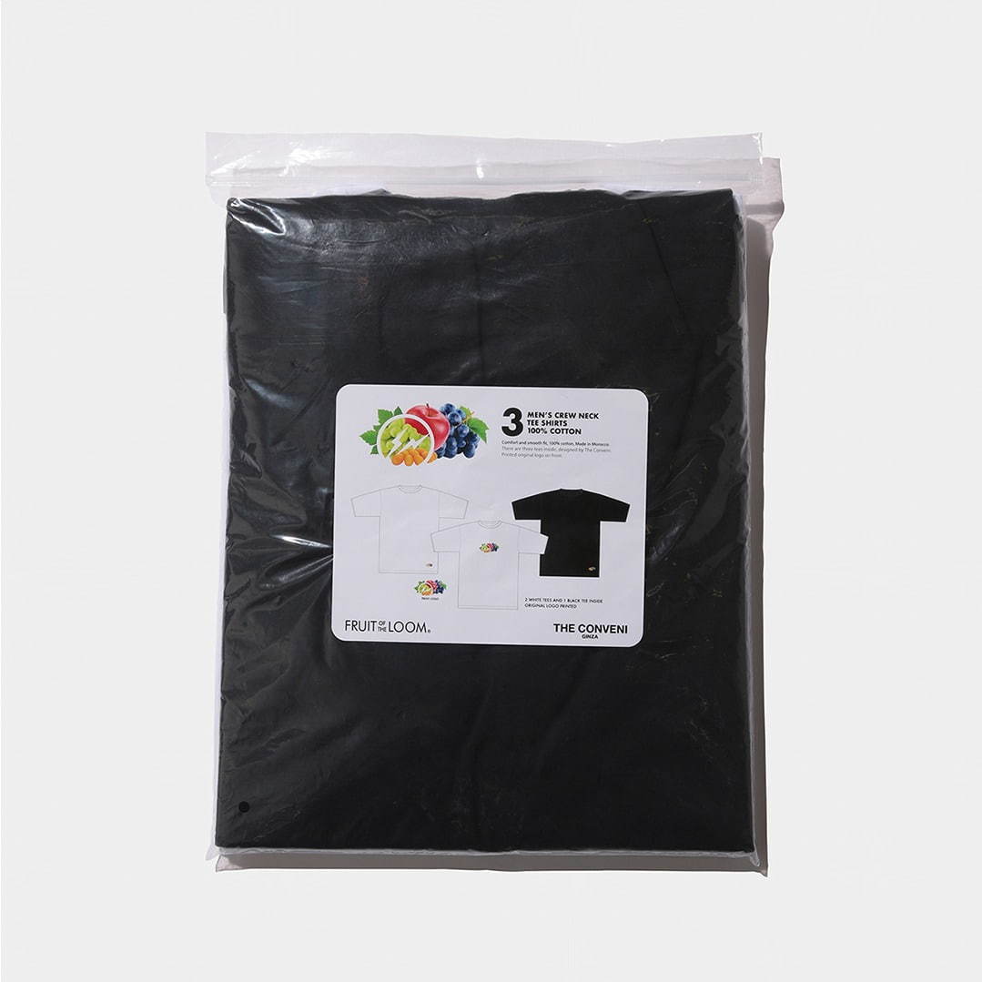 藤原ヒロシのフラグメント×フルーツオブザルームTシャツ3枚