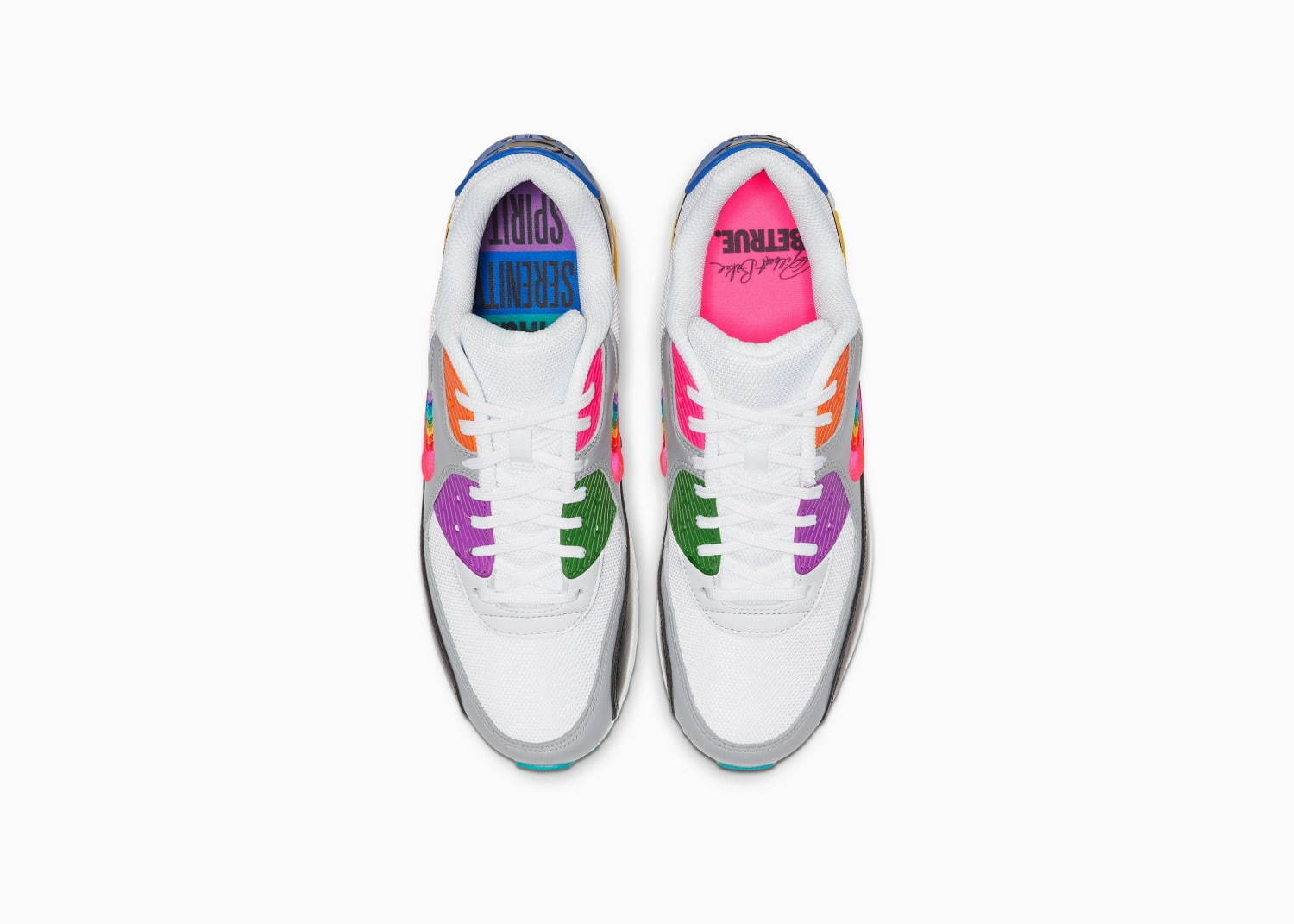 Nike air max 90 betrue rainbow swoosh shop