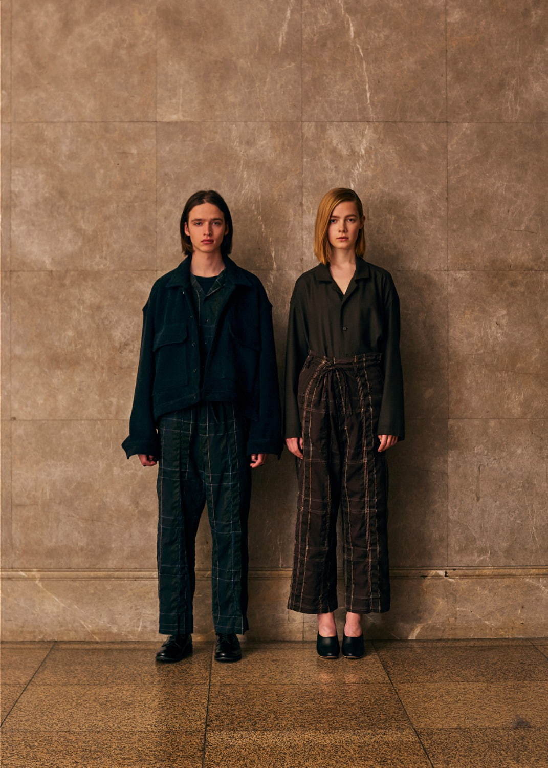 YOKE LOOSE DOUBLE-BREASTED セットアップスタイル.2019.9.8