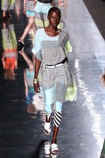 イッセイ ミヤケ 2013年春夏コレクション - 鳥の羽ばたきにインスパイアされたプリント革命｜写真67