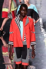 イッセイ ミヤケ 2013年春夏コレクション - 鳥の羽ばたきにインスパイアされたプリント革命｜写真75