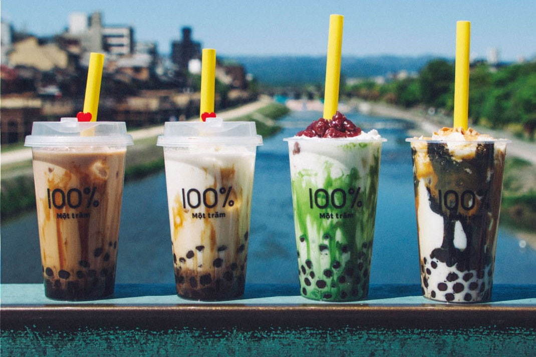 タピオカドリンク｜生タピオカドリンク専門店「モッチャム」京都・河原町三条に新店舗、あずきを加えた限定宇治抹茶ミルクも