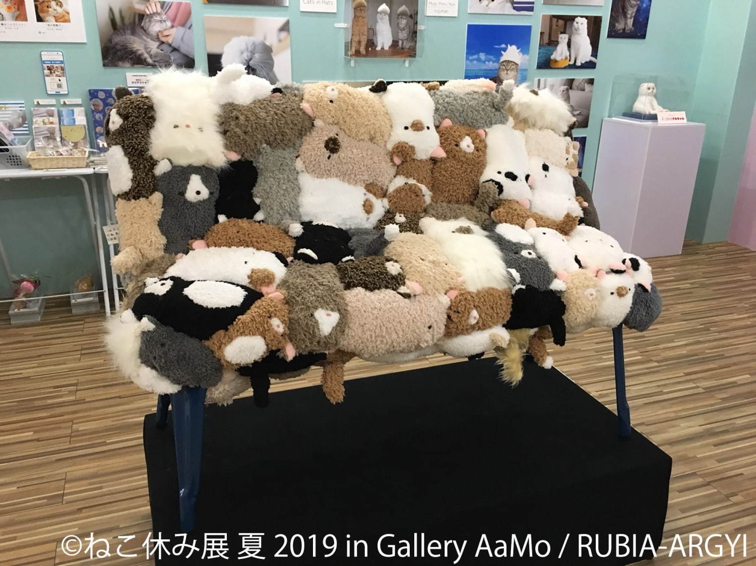 「ねこ休み展 夏 2019」東京ドームシティで、夏の新作展示＆お化け屋敷テーマの限定CG映像も｜写真10