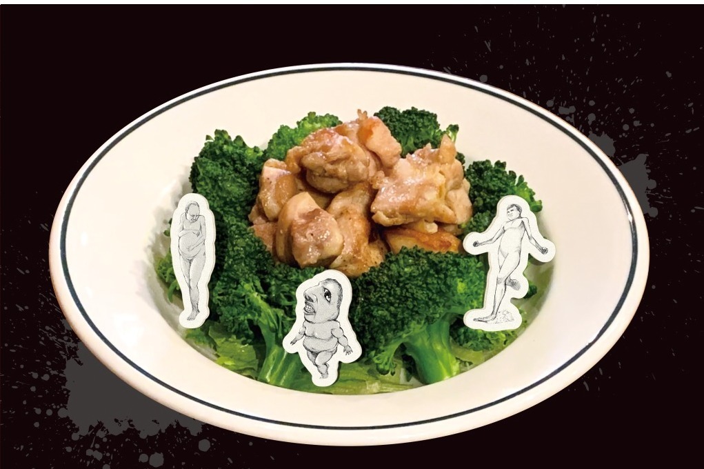 マドレーヌ｜「進撃の巨人×タワーレコードカフェ」表参道で、巨人の並ぶサラダ＆キャラクター名言入りラテなど