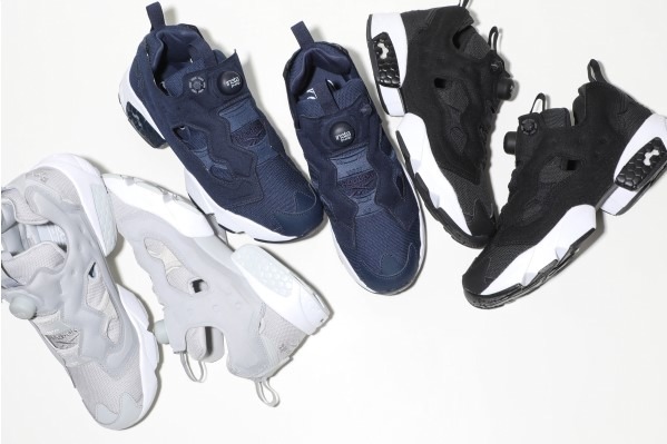 インスタポンプフューリー ｜リーボック クラシック「インスタポンプフューリー」の新作シューズ＆サンダル、90年代ロゴ総柄モデルも