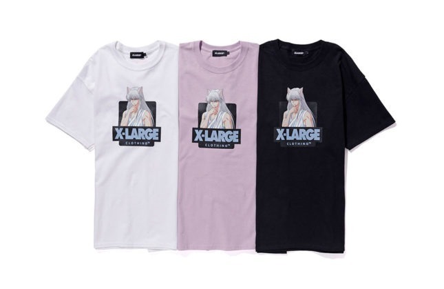 XLARGE×幽☆遊☆白書、幽助・桑原・蔵馬・飛影の4人をデザインした開襟シャツ＆Tシャツ｜写真4