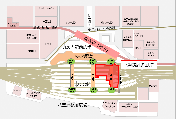 「グランスタ東京」東京駅北通路にJR東日本最大規模エキナカ商業ゾーン、丸の内～八重洲間の利便性向上｜写真101