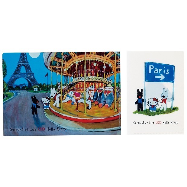 サンリオ「ハローキティ」×リサとガスパール、“パリ”が舞台のトートバッグやiPhoneケース｜写真7
