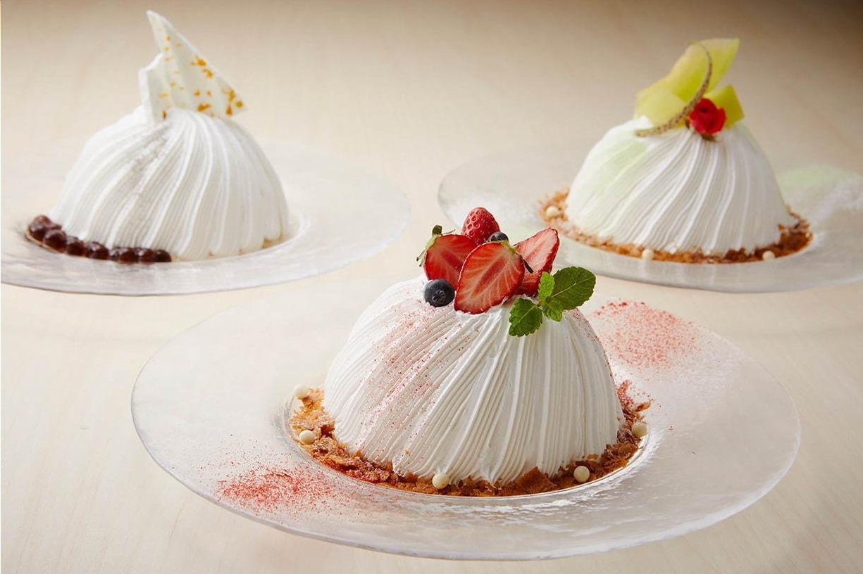 「スノードームケーキ」