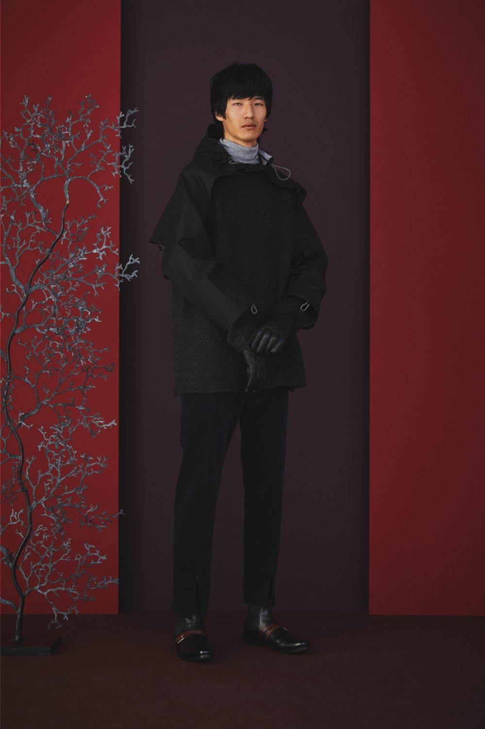 サスクワァッチファブリックス 2019-20年秋冬｜male ポンチョ