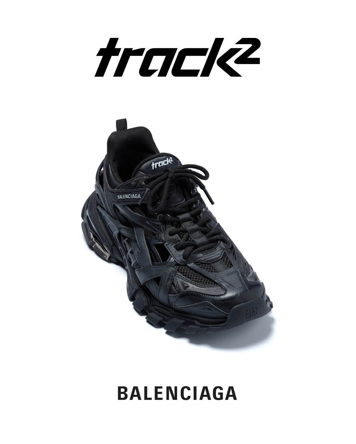 バレンシアガ track2 正規店購入 美品 トラック2 balenciaga - スニーカー