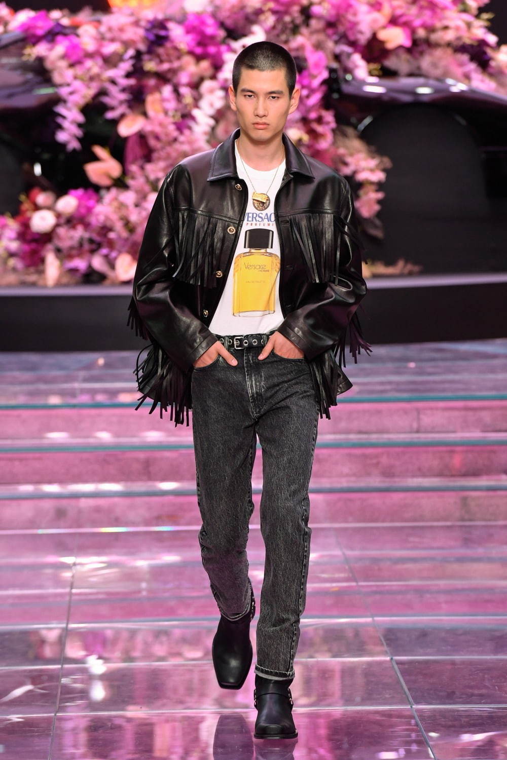 ヴェルサーチェ(VERSACE) 2020年春夏メンズコレクション シルエット - 写真11