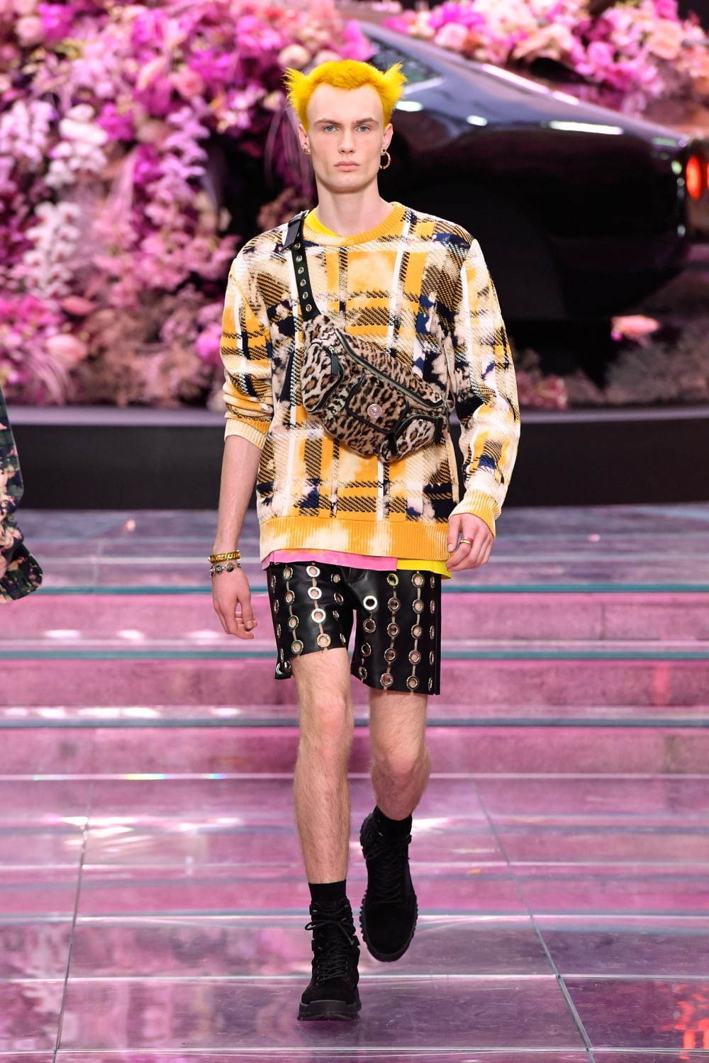 ヴェルサーチェ(VERSACE) 2020年春夏メンズコレクション シルエット - 写真21