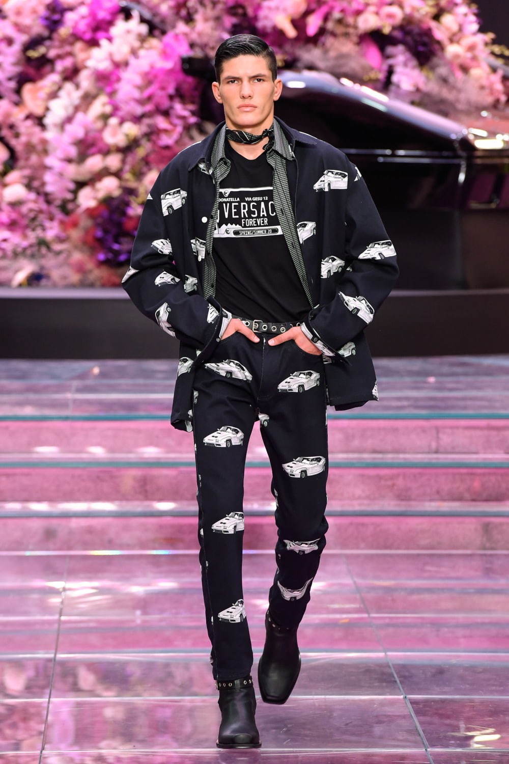 ヴェルサーチェ(VERSACE) 2020年春夏メンズコレクション シルエット - 写真30