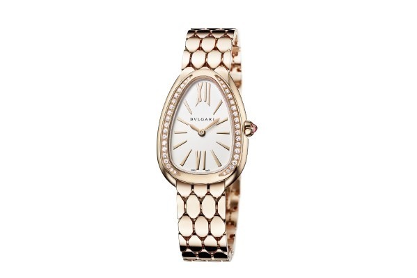 ブルガリの新作ウォッチ「セルペンティ セドゥットーリ」ゴールド纏った"蛇”モチーフの腕時計