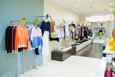 ツートーンカラーをテーマにしたファッションブランド「マイパンダ」が渋谷PARCOにオープン