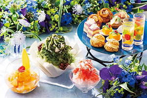 ヨックモック夏限定スイーツ、濃厚バニラアイス入りマンゴースイーツや天然氷職人のかき氷｜写真1