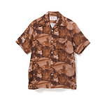 アロハブロッサム×千代の富士のアロハシャツ＆ワンピース、第58代横綱の写真を手染めで再現｜写真1