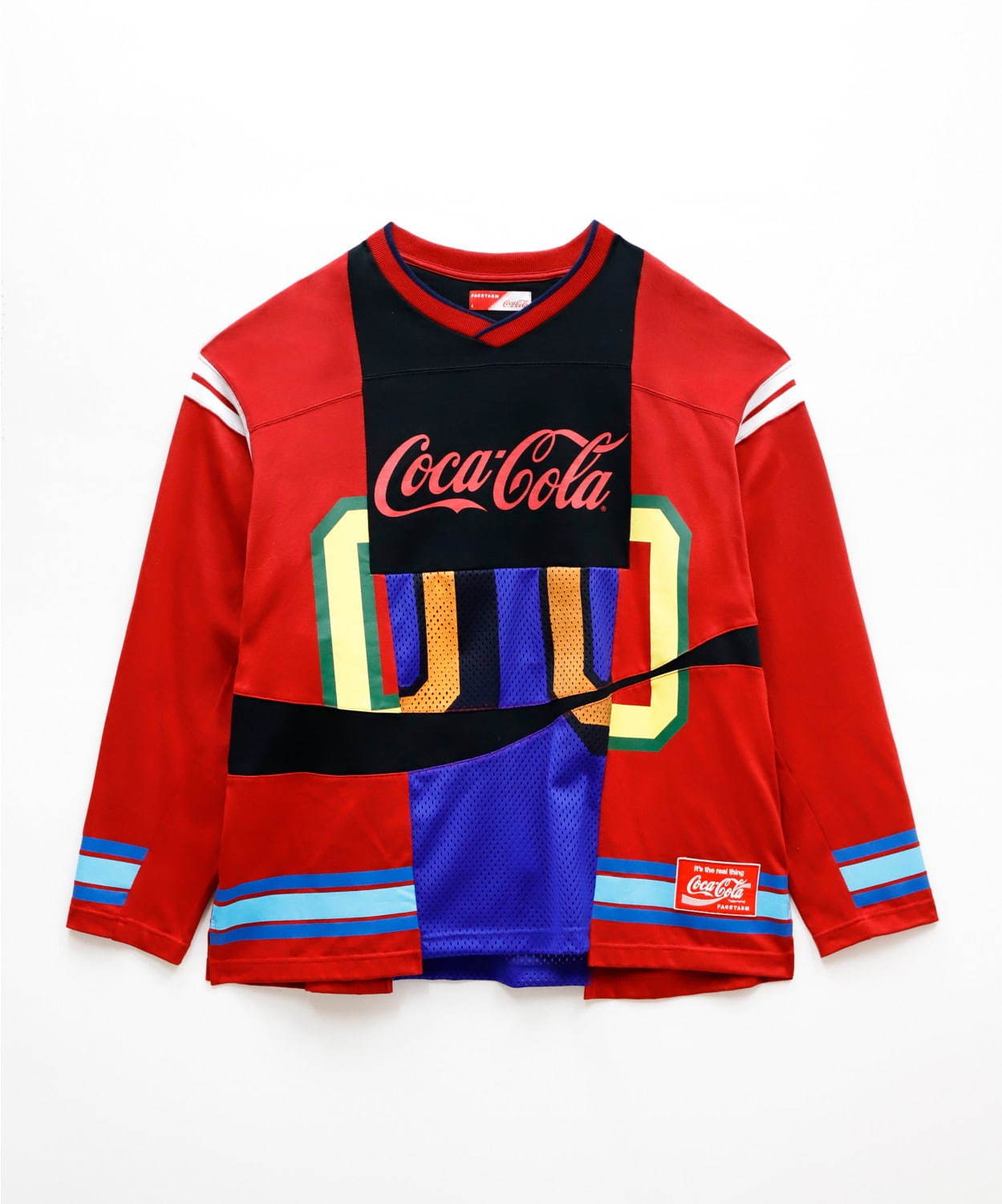 【美品】FACETASM×Coca Cola/ライン入り コーチジャケット