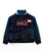 ファセッタズム × コカ・コーラのコレクション、異素材ドッキングのロゴ入りワークウェアなど｜写真1