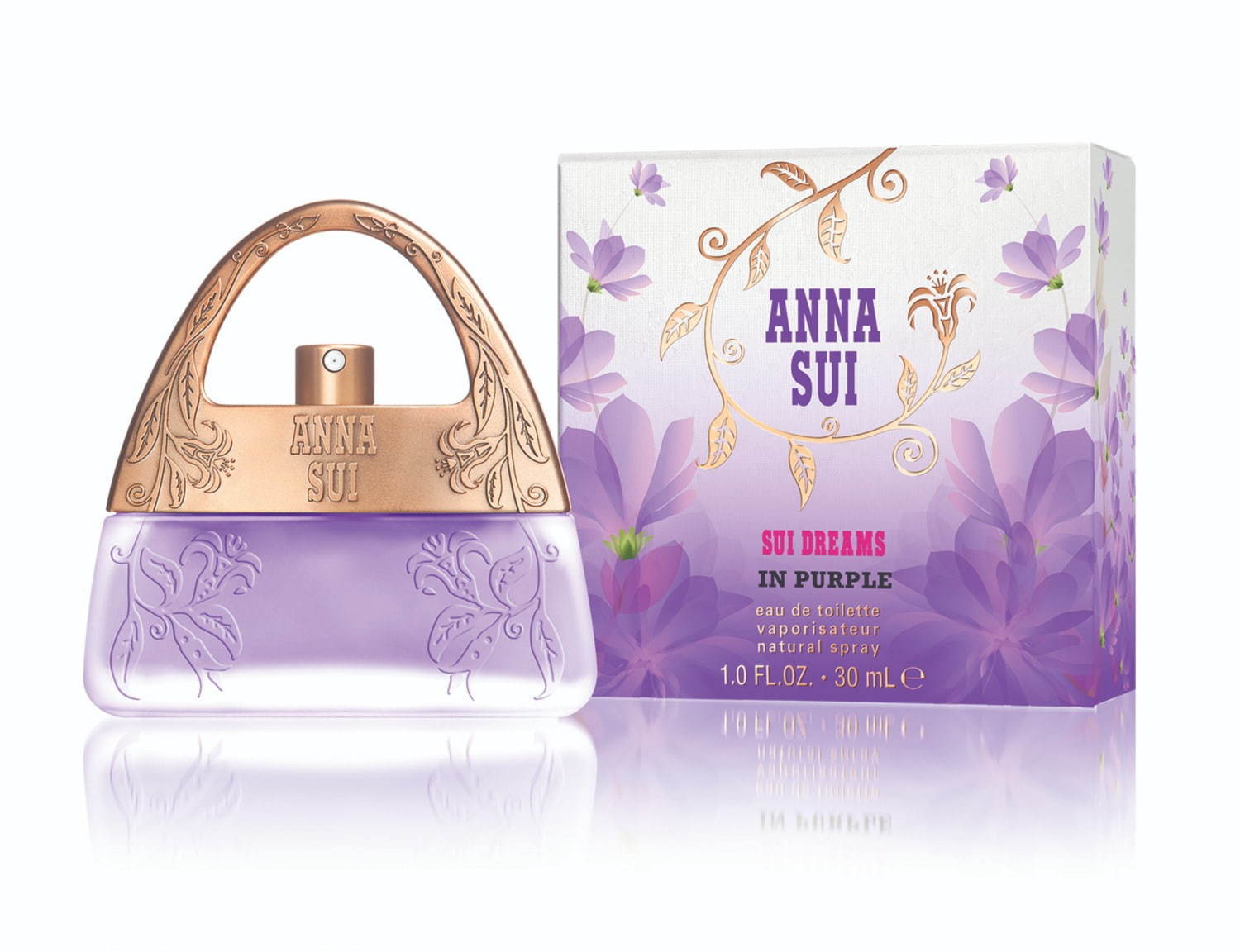 アナ スイ人気香水「スイ ドリームス」にパープルの新作、うっとり 
