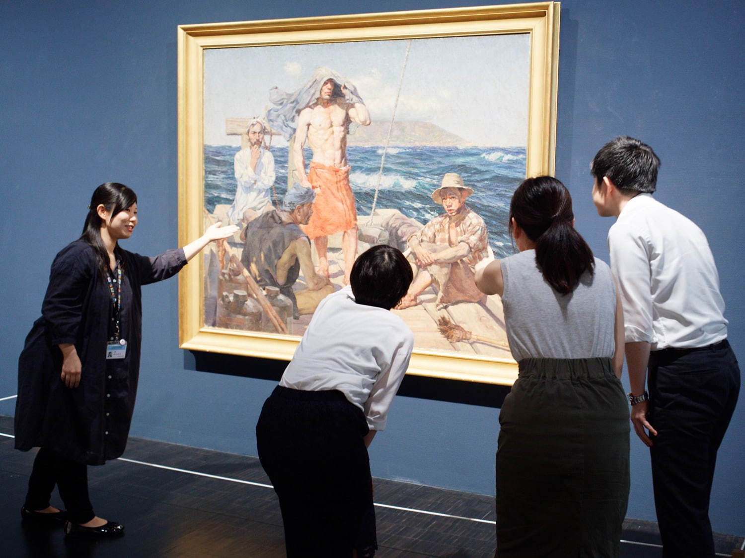 毎日14 時から開催、リピーター続出の「所蔵品ガイド」