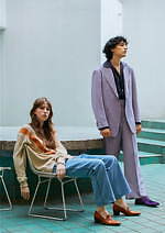 ニードルズ 2020年春夏ウィメンズ＆メンズコレクション - 蝶・針・花などを表す多彩なジャカード｜写真14