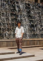 ニードルズ 2020年春夏ウィメンズ＆メンズコレクション - 蝶・針・花などを表す多彩なジャカード｜写真25