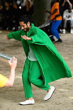 オム プリッセ イッセイ ミヤケ 2020年春夏コレクション、止むことのない陽気な踊りと音楽｜写真43