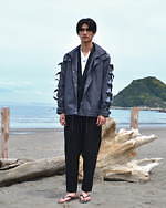 ヨシオクボ 2020年春夏コレクション - 大漁旗から広がる、新たなワードローブのドリーム｜写真15