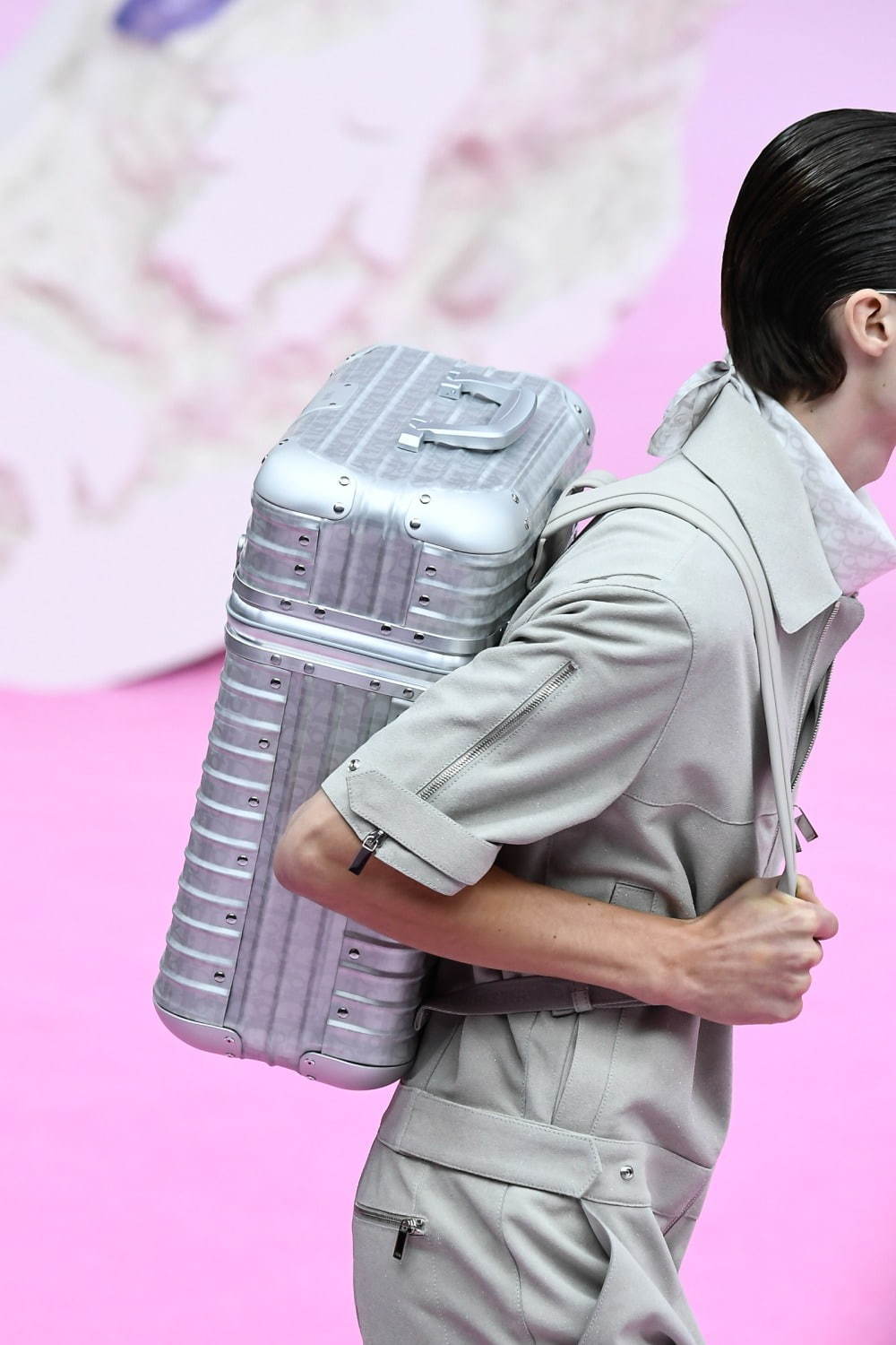 20SS DIOR × RIMOWA コラボ ショルダーバッグ レザー