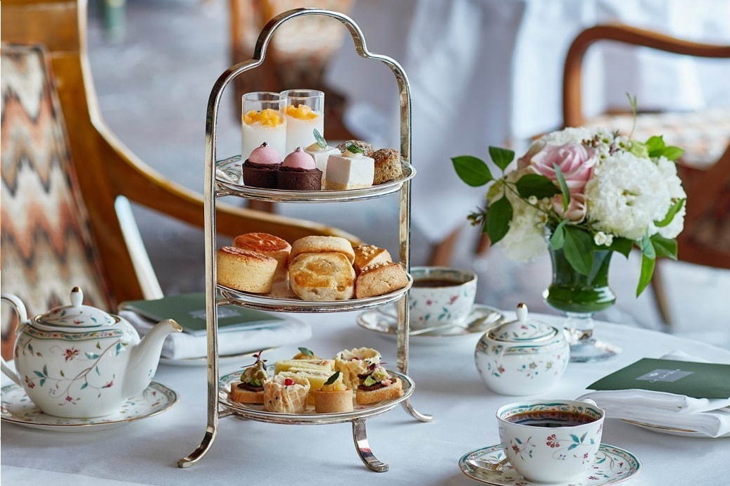 ホテル椿山荘東京「ピーチアフタヌーンティー」