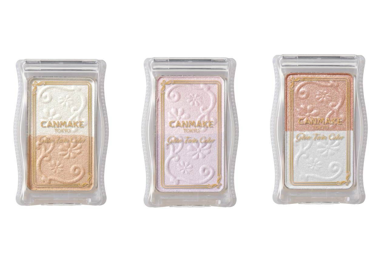 キャンメイク立体眉を作る「3in1アイブロウ」＆濡れツヤ肌を叶える2色ハイライターに新色