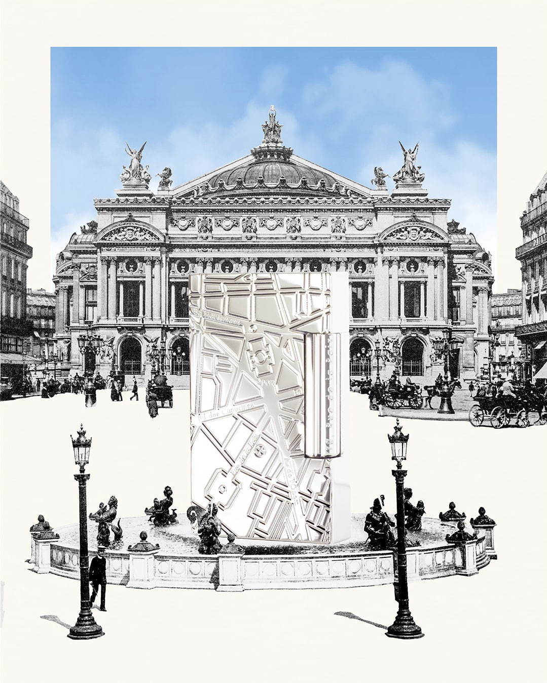 エス・テー・デュポン“パリの地図”を描いた万年筆＆ライター、ヴァンドーム広場やオペラ座のエリアを刻印｜写真6