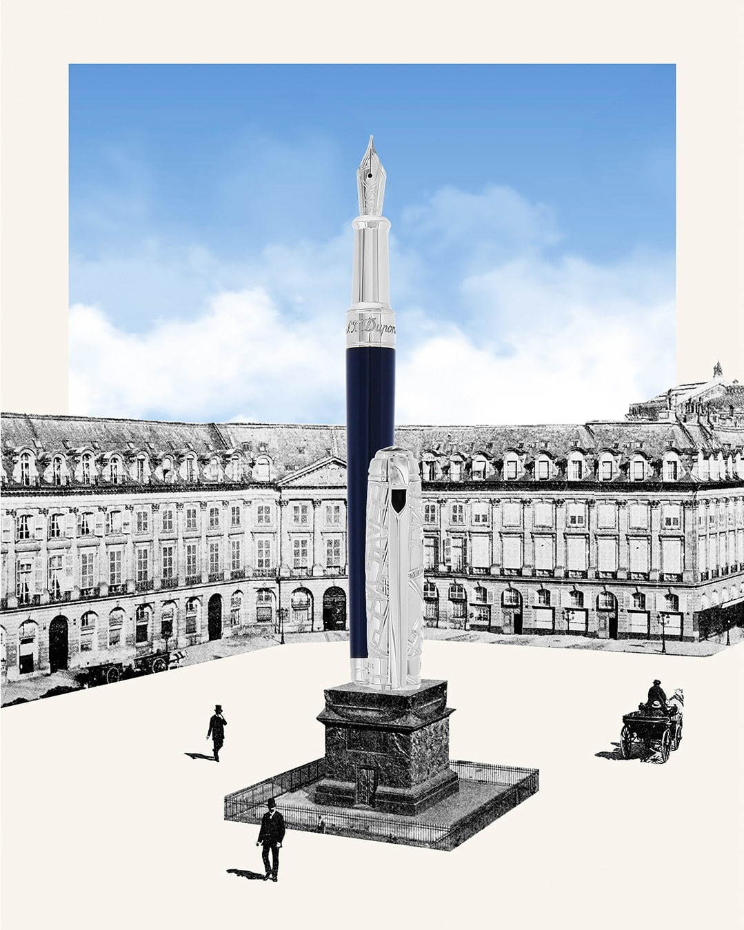 エス・テー・デュポン“パリの地図”を描いた万年筆＆ライター、ヴァンドーム広場やオペラ座のエリアを刻印｜写真7