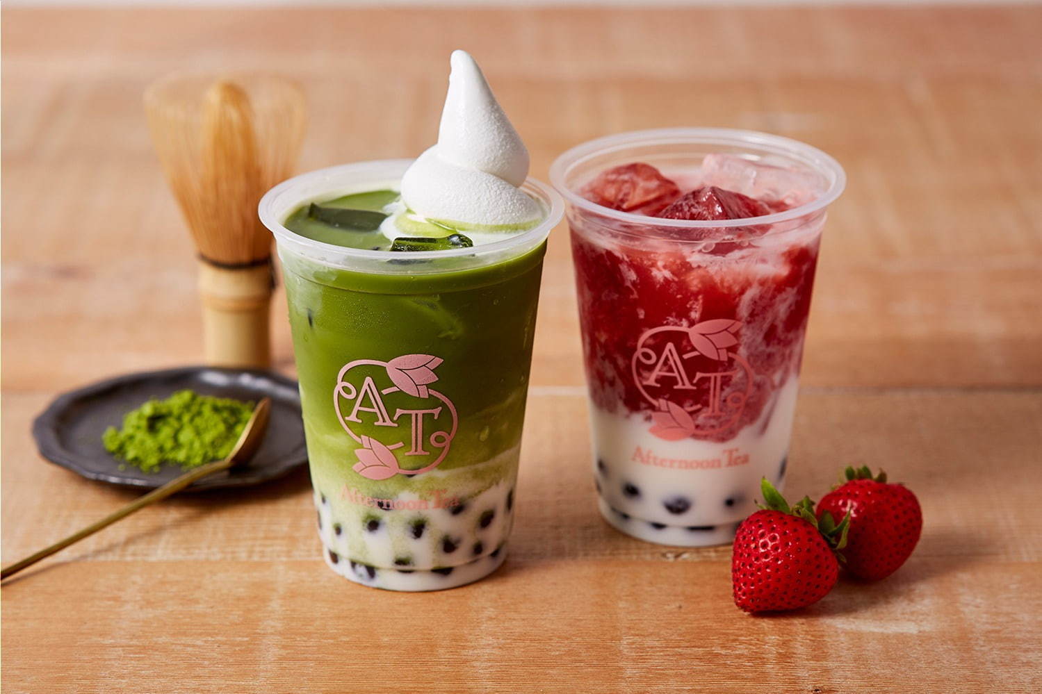 タピオカドリンク｜アフタヌーンティー・ラブアンドテーブル 表参道にタピオカドリンクのテイクアウトスタンド誕生