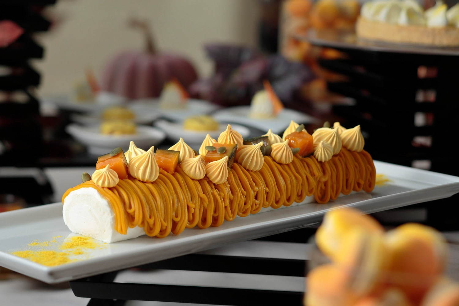 かぼちゃやレモンなど“黄色”のデザートが並ぶスイーツブッフェ、横浜ベイシェラトン ホテル＆タワーズで｜写真3