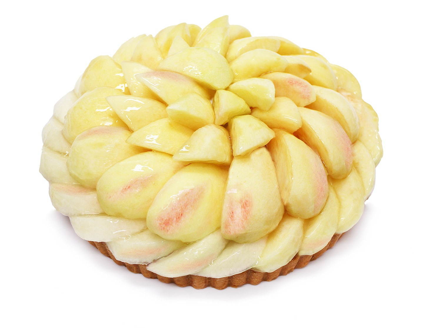 カフェコムサ“国産ブランドもも”のケーキ、濃厚マンゴー＆いちじくと桃のコラボケーキも｜写真1