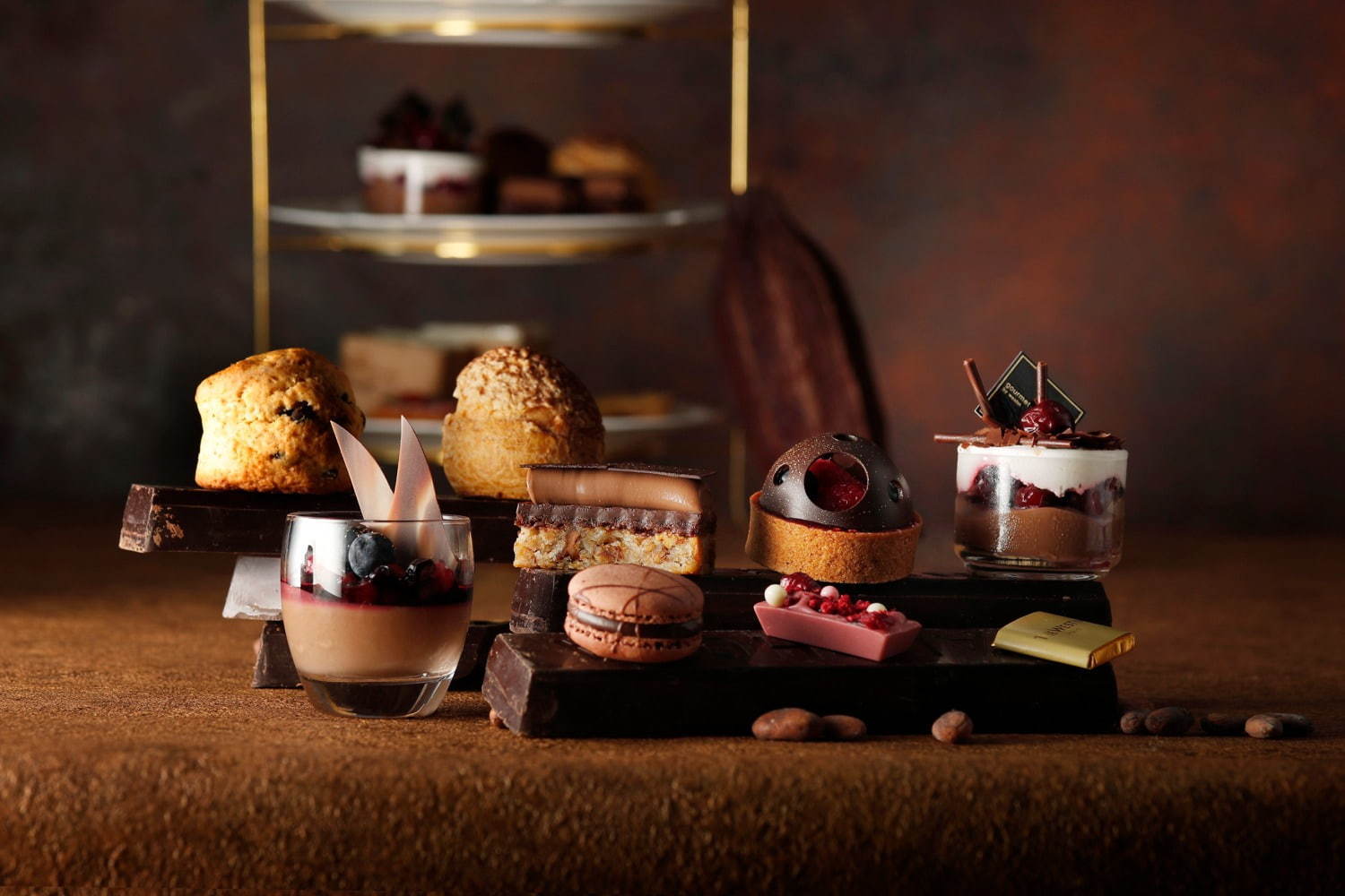 ウェスティンホテル東京「チョコレート デザートブッフェ」とろけるチョコケーキなど月替わりで約70種類｜写真1