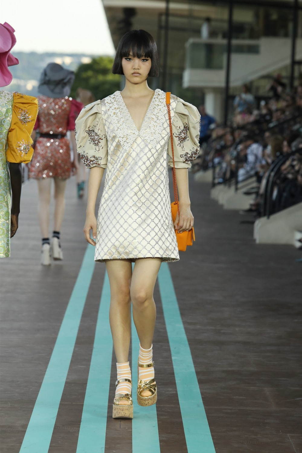 MiuMiu ハイウエストショーツ シンプル カジュアル ファッション 写真40/51|ミュウミュウ(MIU MIU) 2020年リゾートウィメンズ