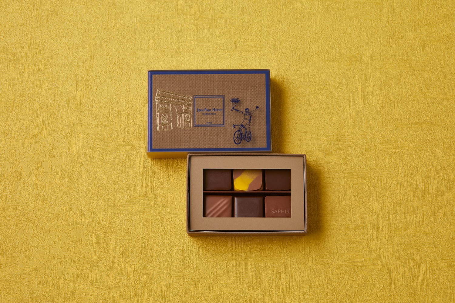 ジャン＝ポール・エヴァン黄色の新作ボンボンショコラ、ミルクチョコで包んだ“小夏風味”キャラメル｜写真7